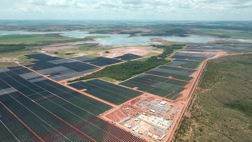 The Boa Sorte solar complex in Brazil